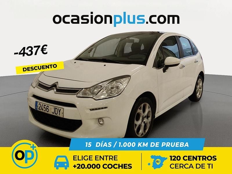 Blanco Usado 2015 Citroën C3 PureTech Berlina | 5900 € (Precio justo) - Imagen 1/4