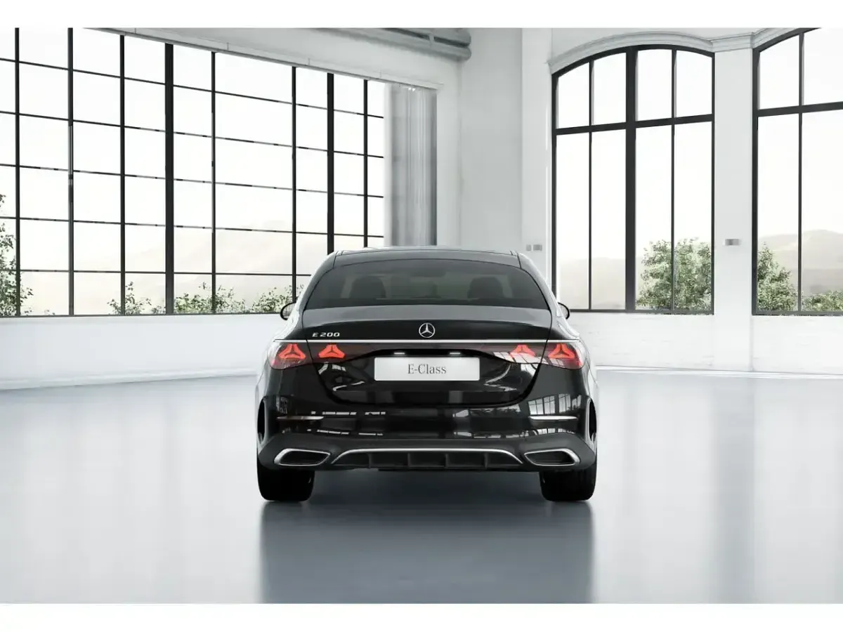 Uusi Mercedes E200 204 HP (150 kW) 2025 Musta Sedan