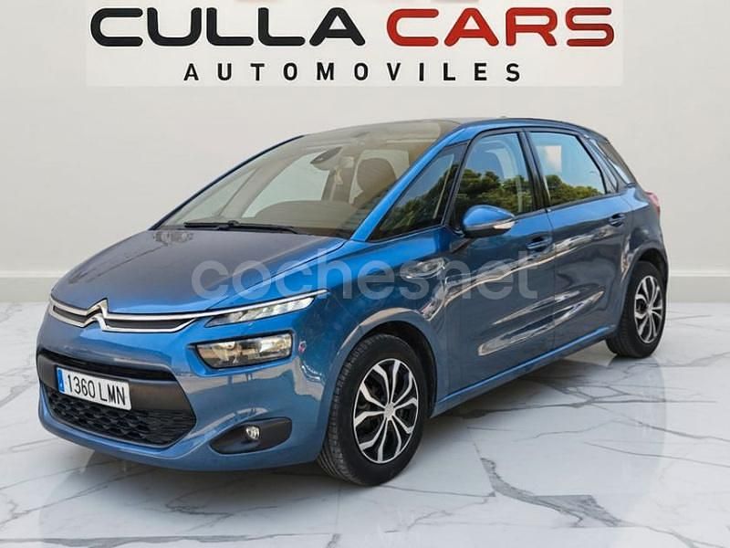 Usado Citroën C4 Picasso Seduction 115 CV (84 kW) 2015 Verde Monovolumen