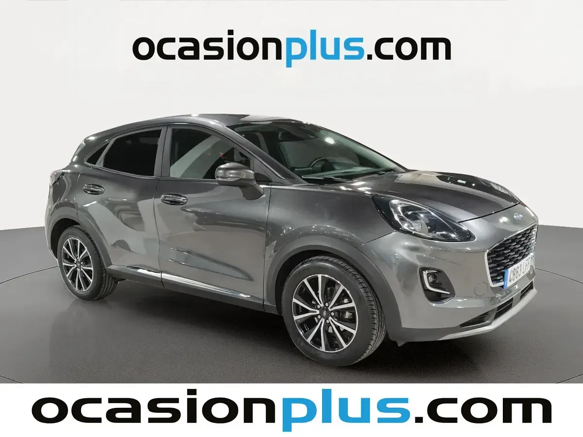 Usado Ford Puma Titanium 125 CV (91 kW) 2020 Gris SUV