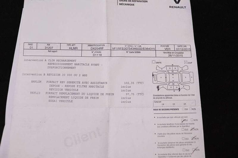 Usado Renault Kadjar Edition One 131 CV (96 kW) 2015 Blanco SUV