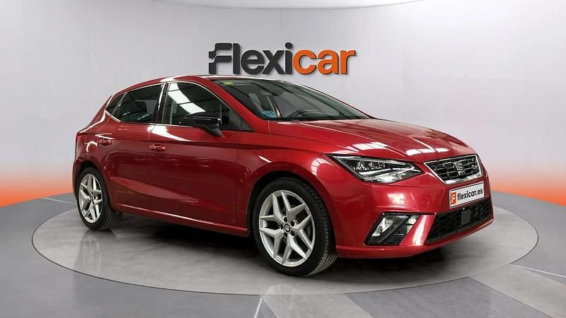 Usado Seat Ibiza FR 116 CV (85 kW) 2018 Rojo Utilitario