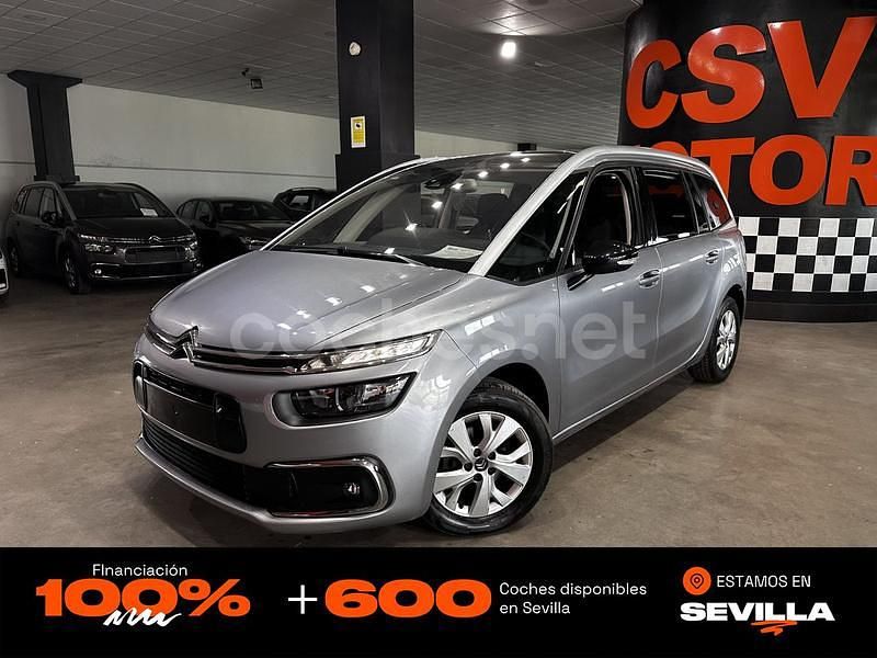 Gris / plata Usado 2022 Citroën C4 SpaceTourer Monovolumen | 16.450 € (Precio justo) - Imagen 1/4
