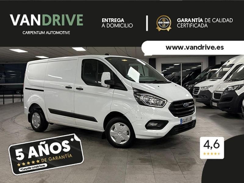 Blanco Usado 2022 Ford Transit Custom Trend Van | 17.900 € (Precio justo) - Imagen 1/4