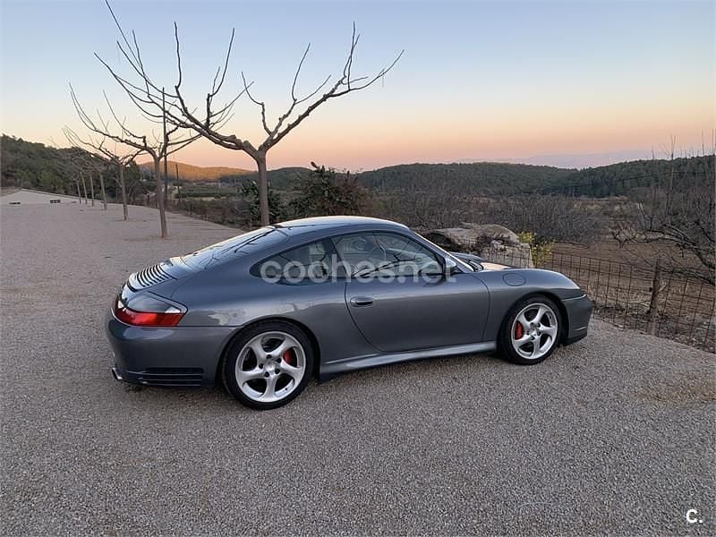 Usado Porsche 911 Carrera 4S 320 CV (235 kW) 2003 Gris / plata Coupe