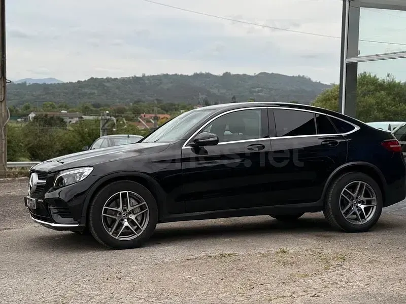 Usado Mercedes GLC220 170 CV (125 kW) 2018 Negro SUV