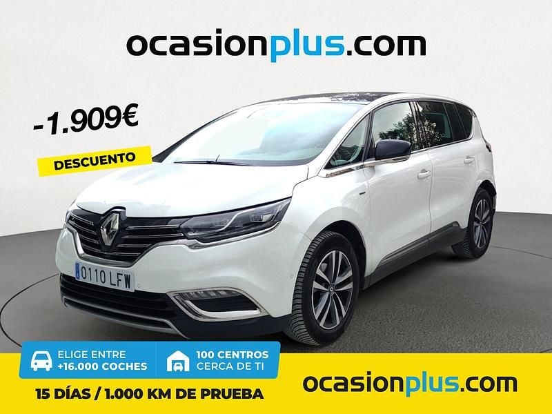 Blanco Usado 2020 Renault Espace LIMITED Monovolumen | 21.000 € (Precio justo) - Imagen 1/4