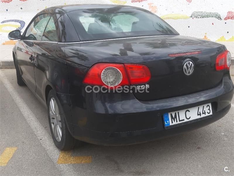 Negro Usado 2007 VW Eos Descapotable | 2700 € (Super precio) - Imagen 1/4