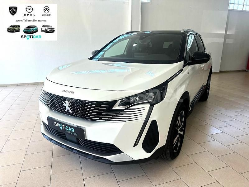 Blanco Usado 2021 Peugeot 3008 GT SUV | 22.900 € (Precio justo) - Imagen 1/4