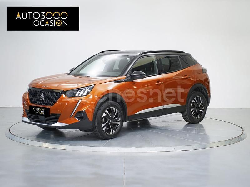 Naranja Usado 2021 Peugeot 2008 GT SUV | 18.550 € (Un poco caro) - Imagen 1/4