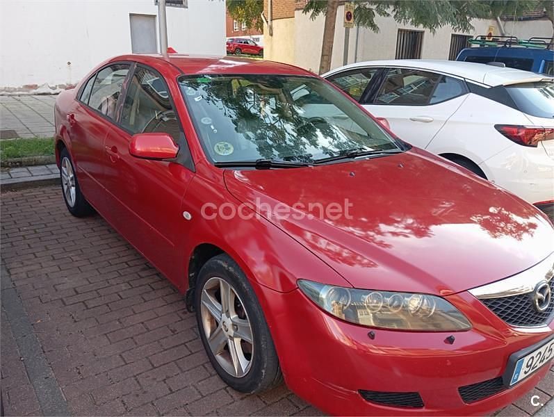 Rojo Usado 2007 Mazda 6 Active Berlina | 2750 € (Precio justo) - Imagen 1/4