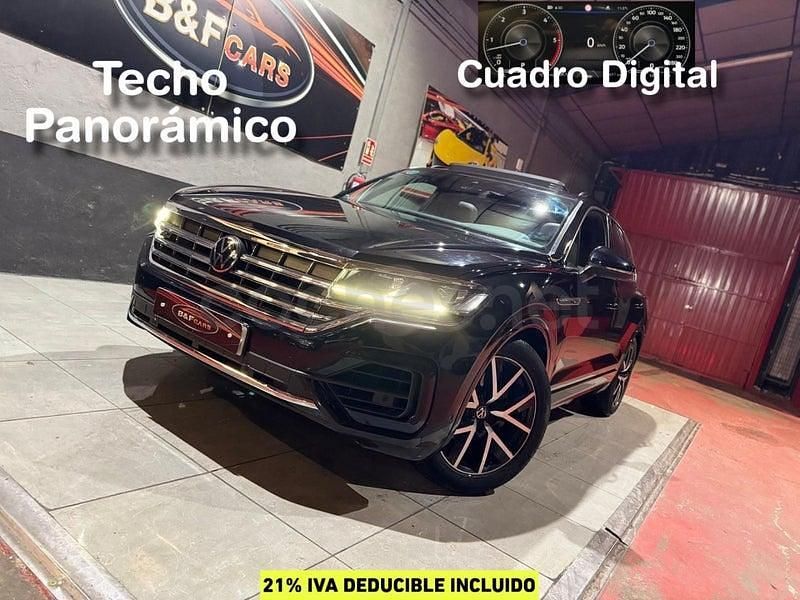 Usado VW Touareg R-line 286 CV (210 kW) 2021 Negro SUV