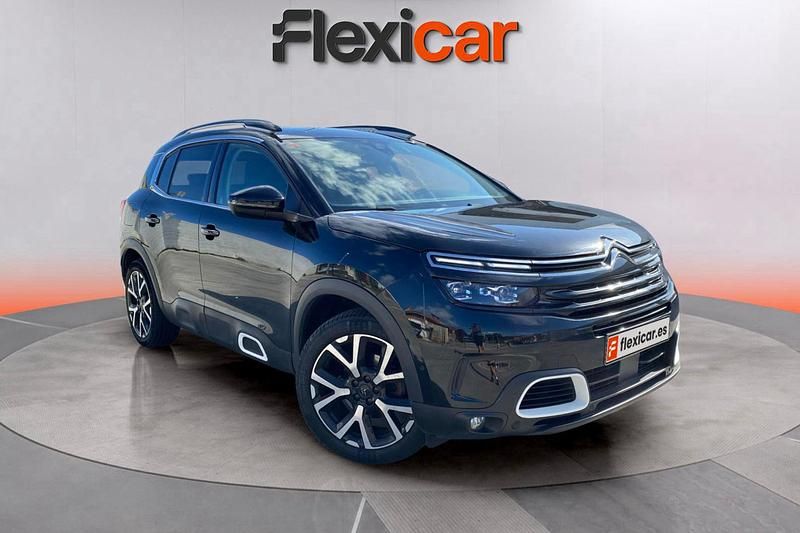 Negro Usado 2021 Citroën C5 Aircross PureTech SUV | 14.990 € (Buen precio) - Imagen 1/4