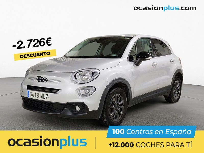 Gris / plata Usado 2023 Fiat 500X SUV | 18.990 € (Precio justo) - Imagen 1/4