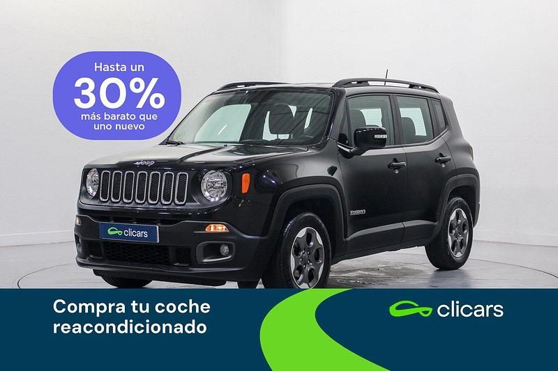 Negro Usado 2017 Jeep Renegade Longitude SUV | 12.490 € (Precio justo) - Imagen 1/4
