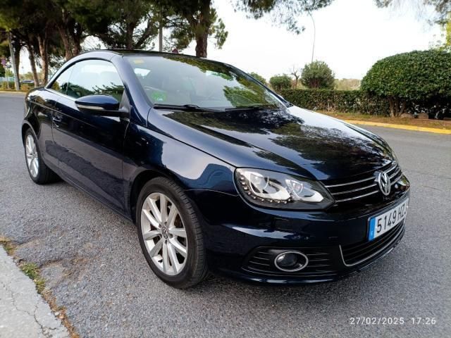 Azul Usado 2014 VW Eos Descapotable | 14.490 € - Imagen 1/4