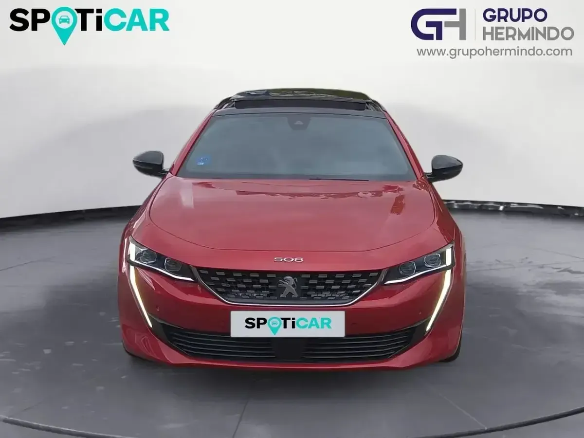Usado Peugeot 508 GT-line 225 CV (165 kW) 2020 Rojo Familiar