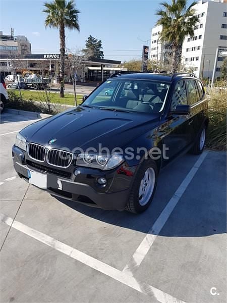 Usado BMW X3 150 CV (110 kW) 2007 Negro SUV