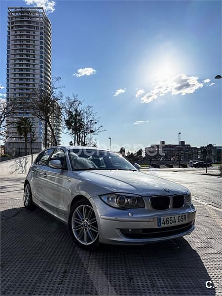 Usado BMW 116 M Sport 115 HP (84 kW) 2009 Cinzento Citadino