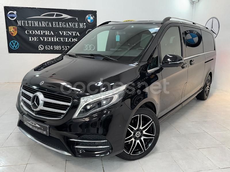 Negro Usado 2018 Mercedes V250 Exclusive Monovolumen | 41.900 € (Buen precio) - Imagen 1/4