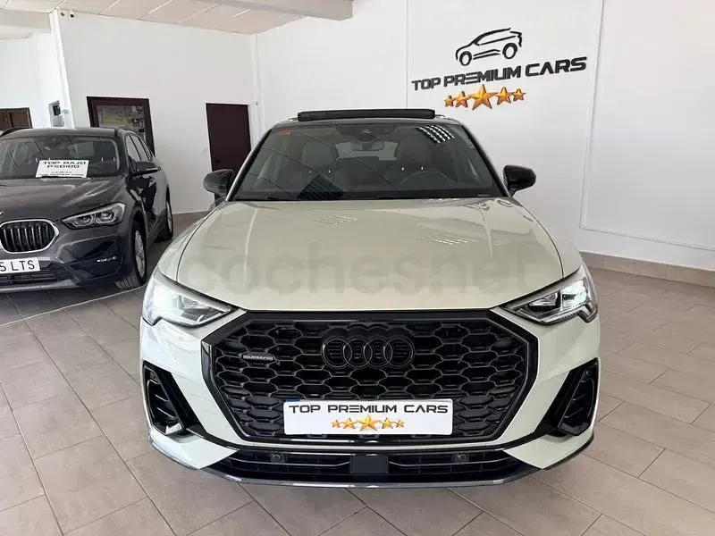 Usado Audi Q3 Sportback 200 CV (147 kW) 2021 Gris / plata SUV