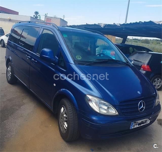 Azul Usado 2014 Mercedes Vito Marco Polo Van | 9500 € - Imagen 1/4