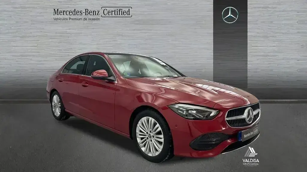Usado Mercedes C200 Avantgarde 163 CV (119 kW) 2025 Rojo Berlina