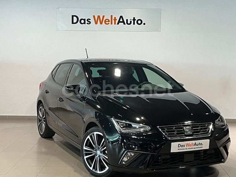 Negro Usado 2024 Seat Ibiza FR Berlina | 21.900 € (Precio justo) - Imagen 1/4