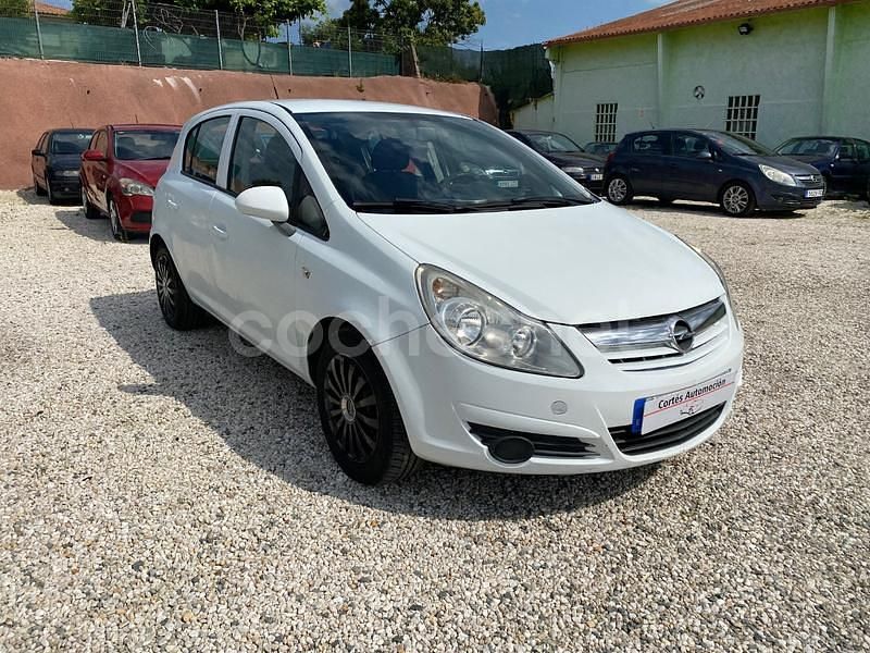 Usado Opel Corsa 75 CV (55 kW) 2008 Blanco Berlina