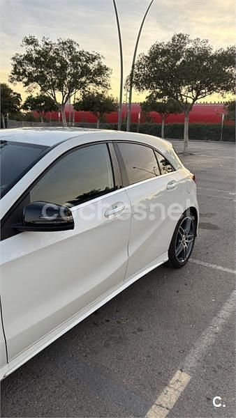 Käytetty Mercedes A180 AMG line 122 HP (89 kW) 2017 Valkoinen Sedan