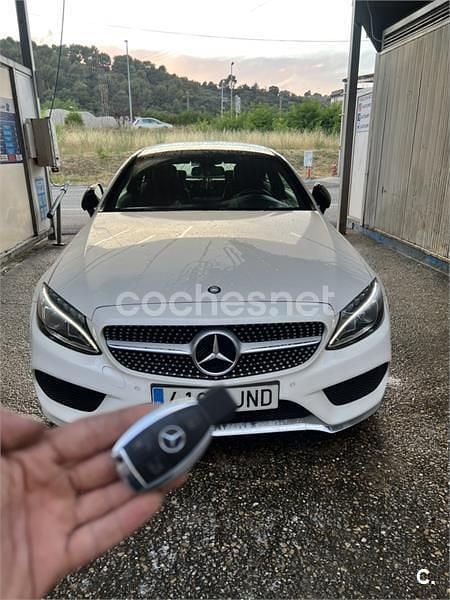 Blanco Usado 2016 Mercedes C300 AMG line Coupe | 27.500 € (Caro) - Imagen 1/3