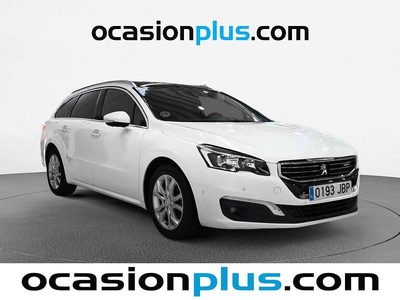 Usado Peugeot 508 SW Allure 150 CV (110 kW) 2014 Blanco Familiar