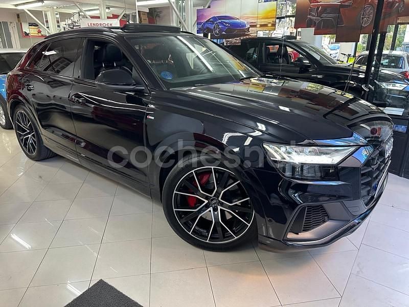 Usado Audi Q8 S-Line 462 CV (339 kW) 2021 Negro SUV