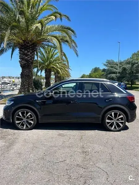 Usado VW T-Roc R-line 150 CV (110 kW) 2022 Negro SUV