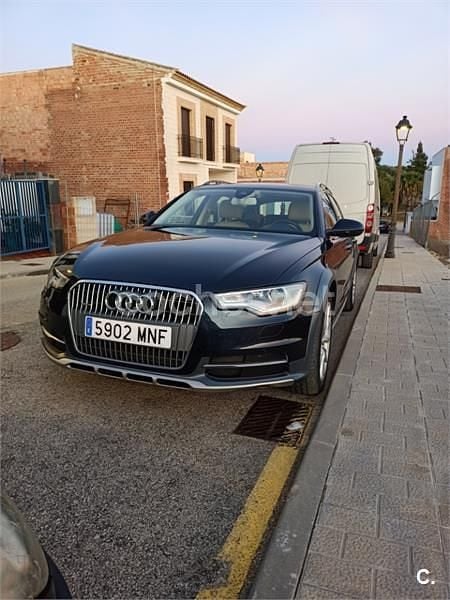 Usado Audi A6 Allroad 204 CV (150 kW) 2014 Azul Familiar