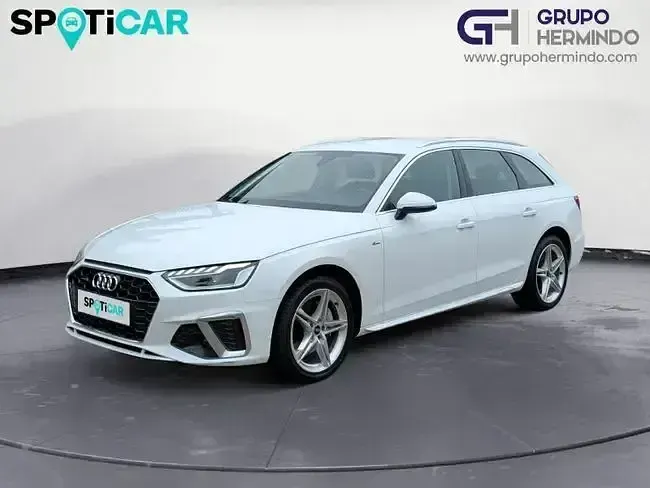Usado Audi A4 S-Line 204 CV (150 kW) 2021 Blanco Familiar