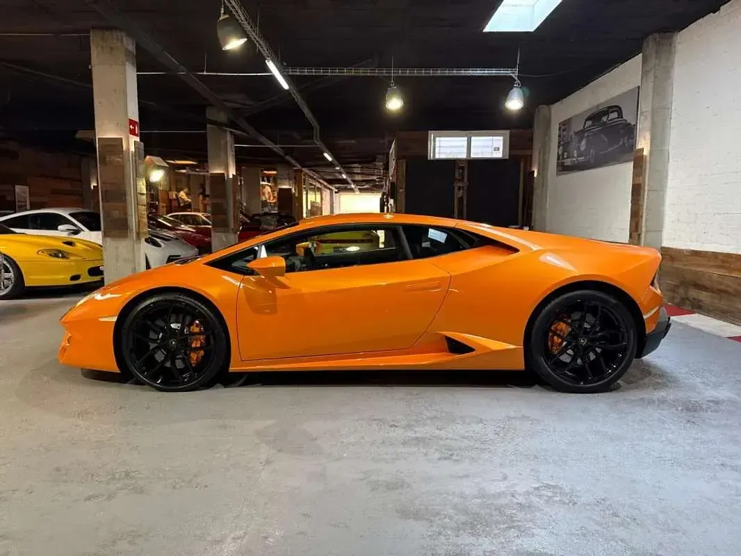 Usado Lamborghini Huracán 581 CV (427 kW) 2017 Naranja Coupe