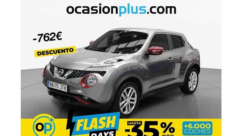 Usado Nissan Juke N-Connecta 116 CV (85 kW) 2016 Gris SUV