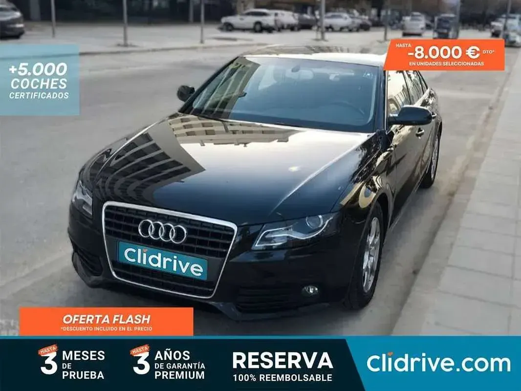 Usado Audi A4 Premium 140 CV (102 kW) 2011 Negro Berlina