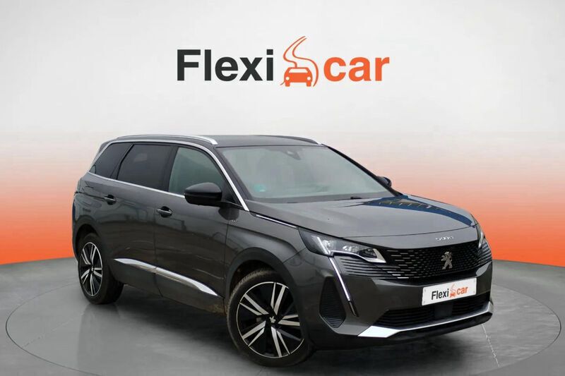 Negro Usado 2022 Peugeot 5008 GT Monovolumen | 24.390 € (Precio justo) - Imagen 1/4