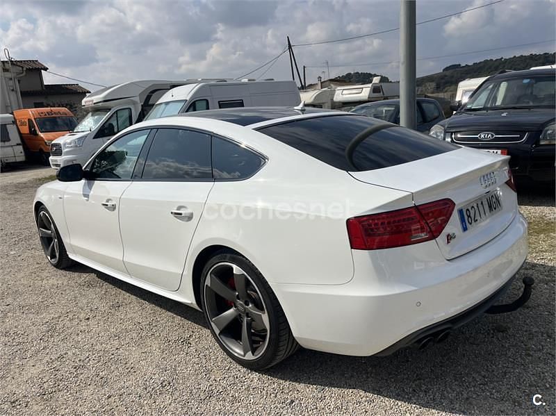 Usado Audi A5 Sportback 190 CV (139 kW) 2015 Blanco Utilitario