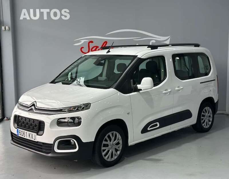 Blanco Usado 2019 Citroën Berlingo Shine Monovolumen | 19.600 € (Un poco caro) - Imagen 1/4