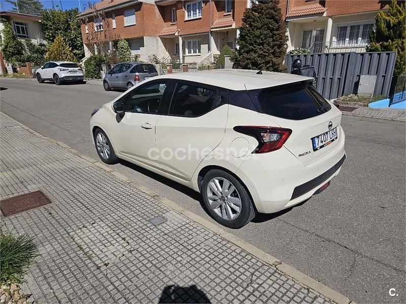 Usado Nissan Micra N-Connecta 100 CV (73 kW) 2020 Blanco Utilitario