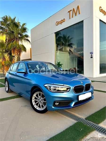 Azul Usado 2018 BMW 116 Efficient Dynamics Utilitario | 12.250 € (Precio justo) - Imagen 1/4