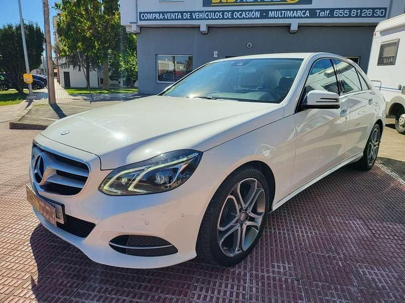 Usado Mercedes E220 Avantgarde 170 CV (125 kW) 2016 Blanco Berlina