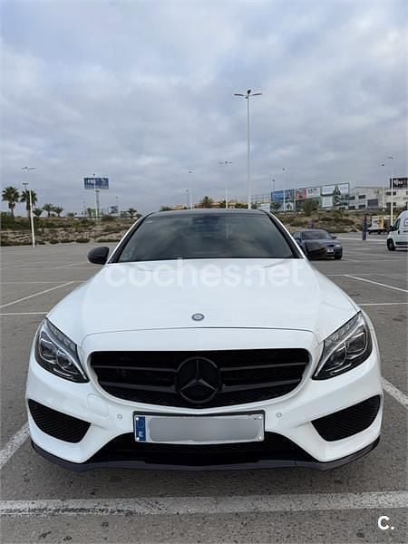 Blanco Usado 2015 Mercedes C220 AMG line Berlina | 20.900 € (Precio justo) - Imagen 1/4