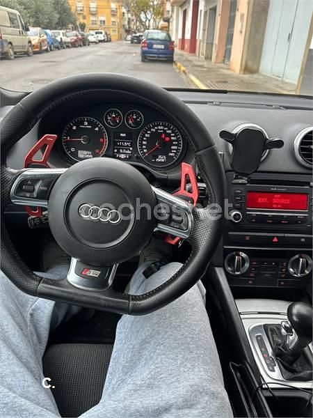 Usado Audi A3 Attraction 140 CV (102 kW) 2009 Blanco Berlina