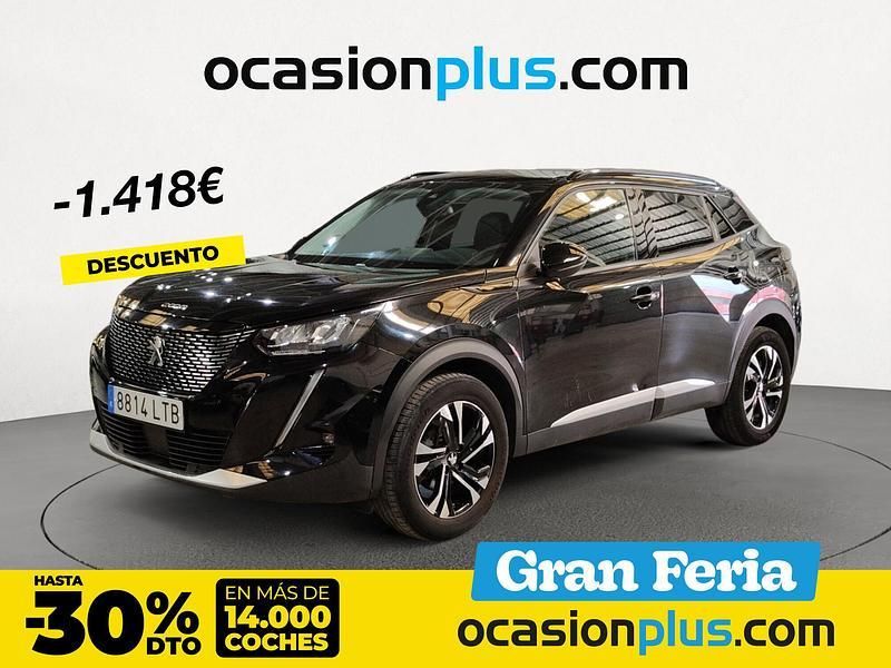 Negro Usado 2021 Peugeot 2008 Allure SUV | 15.600 € (Precio justo) - Imagen 1/4