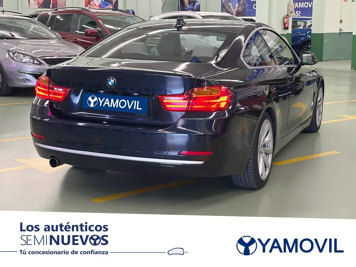 Usado BMW 420 184 HP (135 kW) 2014 Azul Coupé