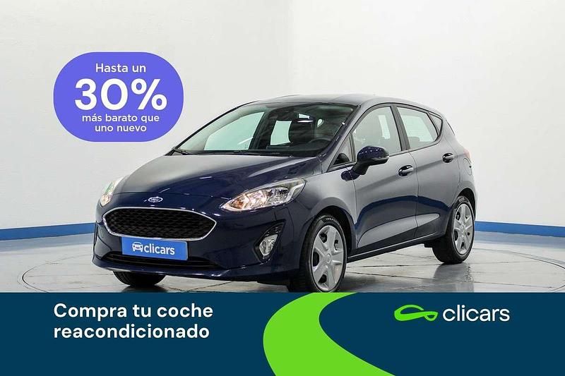 Azul Usado 2020 Ford Fiesta Trend Utilitario | 10.890 € (Precio justo) - Imagen 1/4